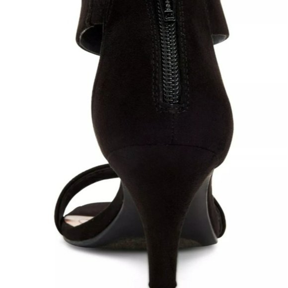 Style & Co Phillys Two-piece Evening Sandals Black -7 - Picture 3 of 9